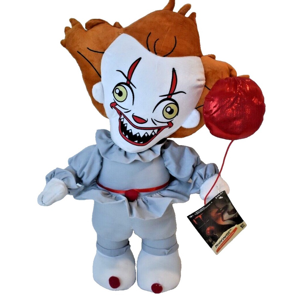 Gemmy Pennywise the Clown 21" Halloween Door Greeter Plush It Chapter Two NWT